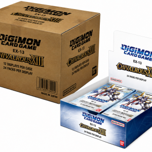 Digimon Card Game EX-13 Chivalrous XIII Case 12 Display Box